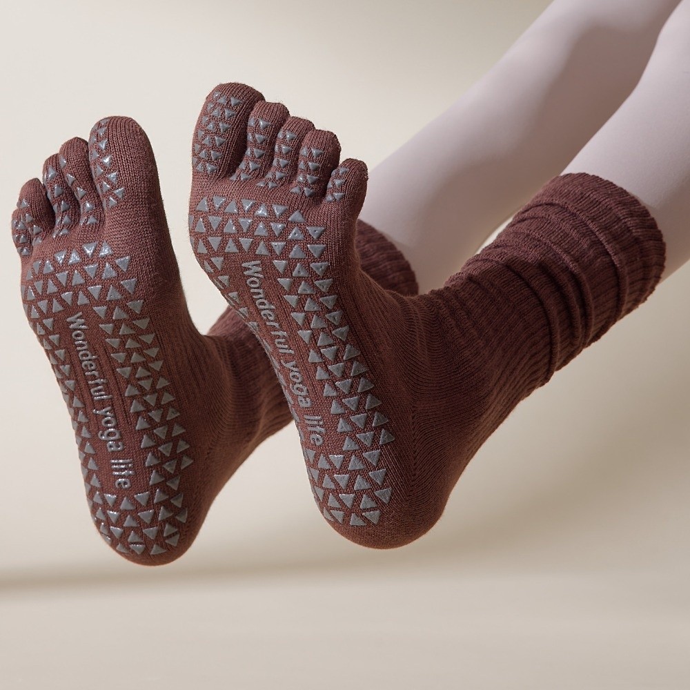 Pilates Yoga Hose - Five Fingers Sports Toe Socks Separate