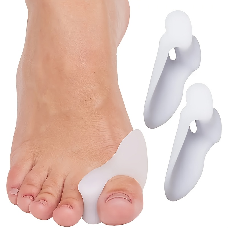 Toe Separator Silicon - 1 Pair Unisex Silicone Toe Covers