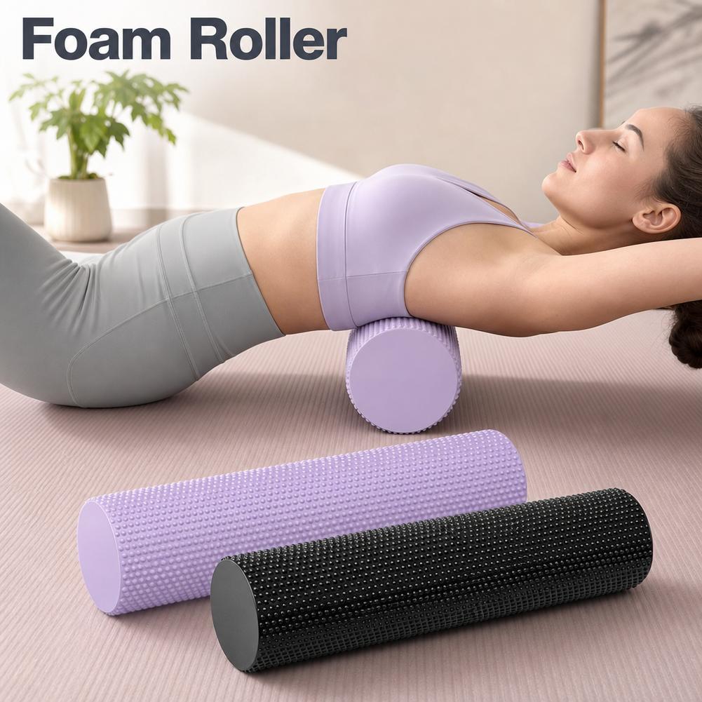 Pilates Yoga Set - EVA Yoga Foam Roller High Density