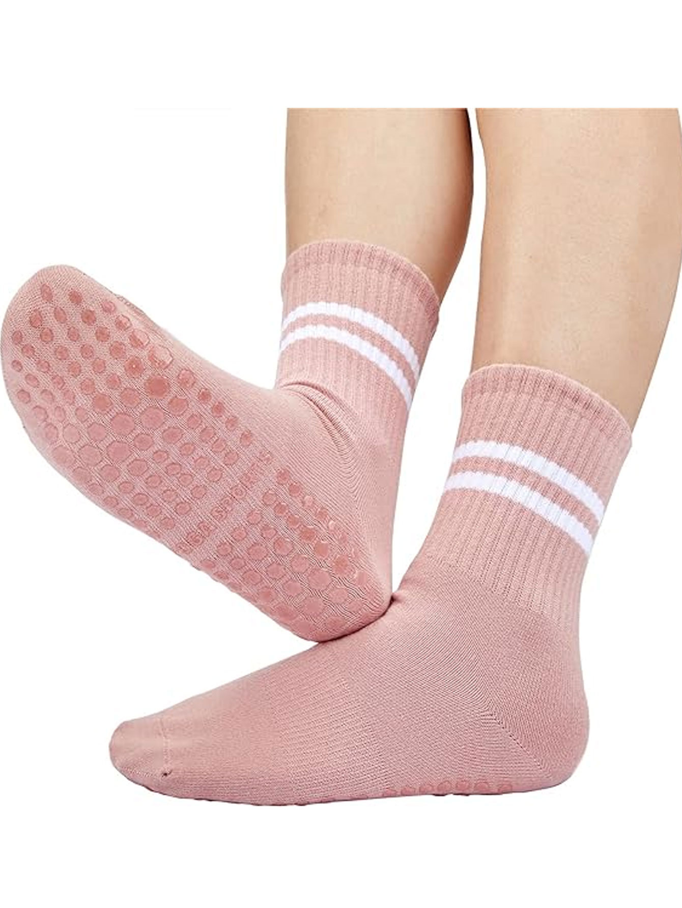 3 pairs of non-slip yoga socks - Fitness Yoga Pilates 评论和价格