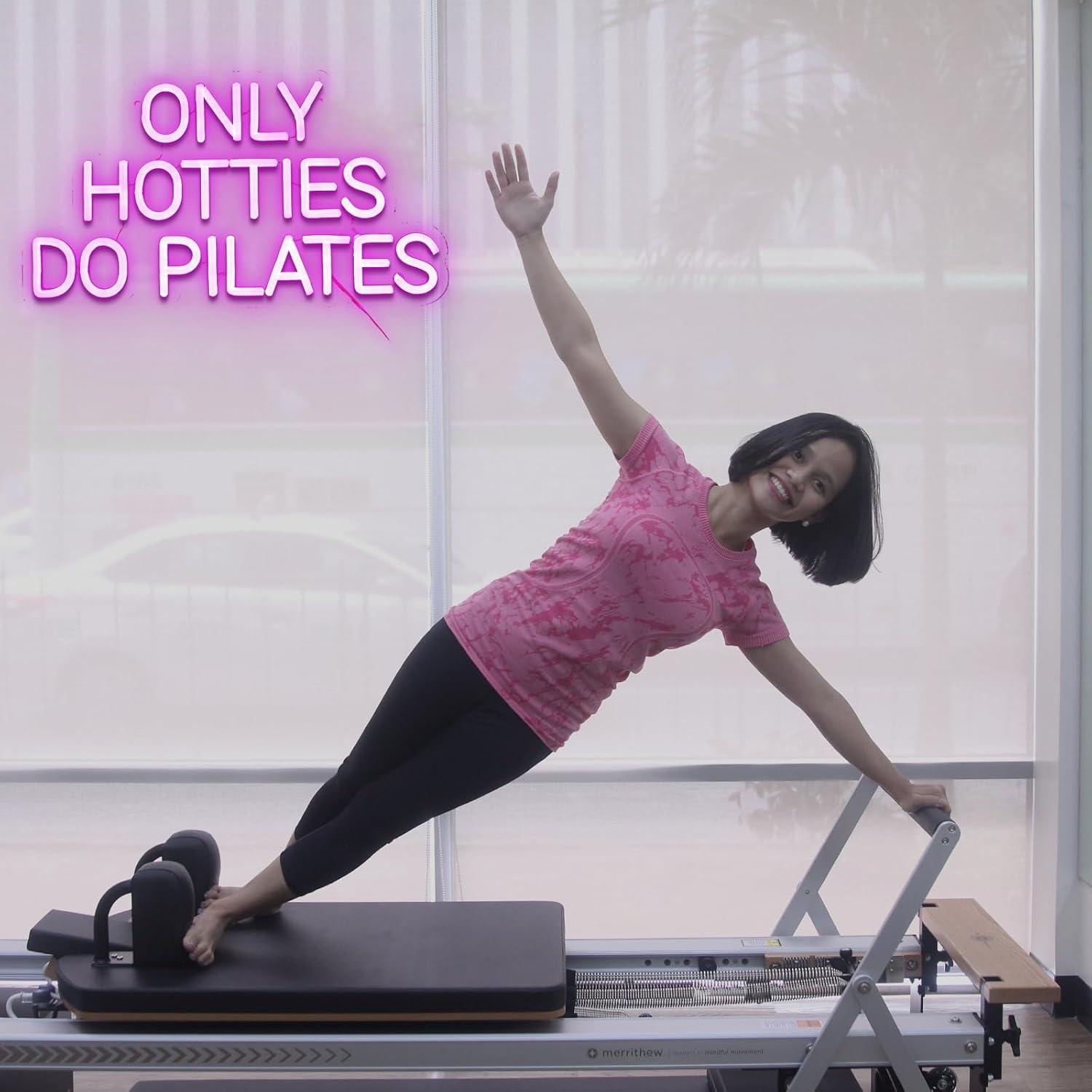 Only Hotties Do Pilates Neon S - Pilates Yoga Gifts 评论和价格