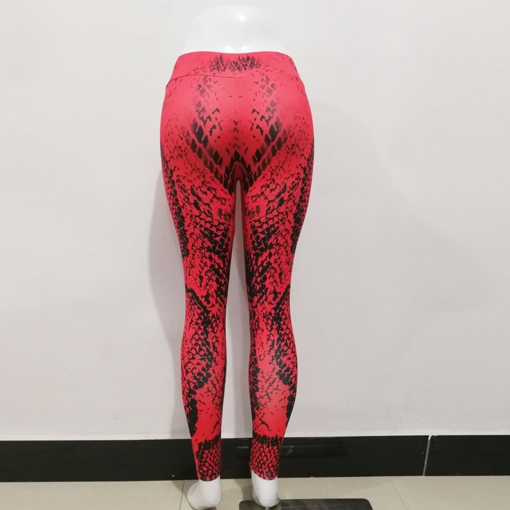 Serpentine Snake Print Legging - Pilates Yoga Legging 评论和价格