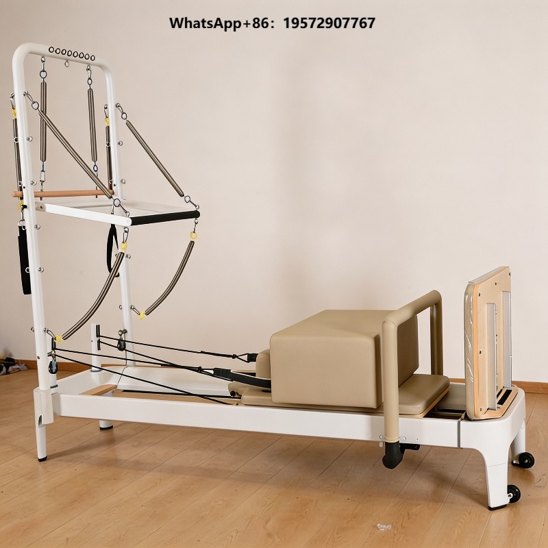 White Pilates Reformer Bed Cor - Pilates Yoga Loft 评论和价格