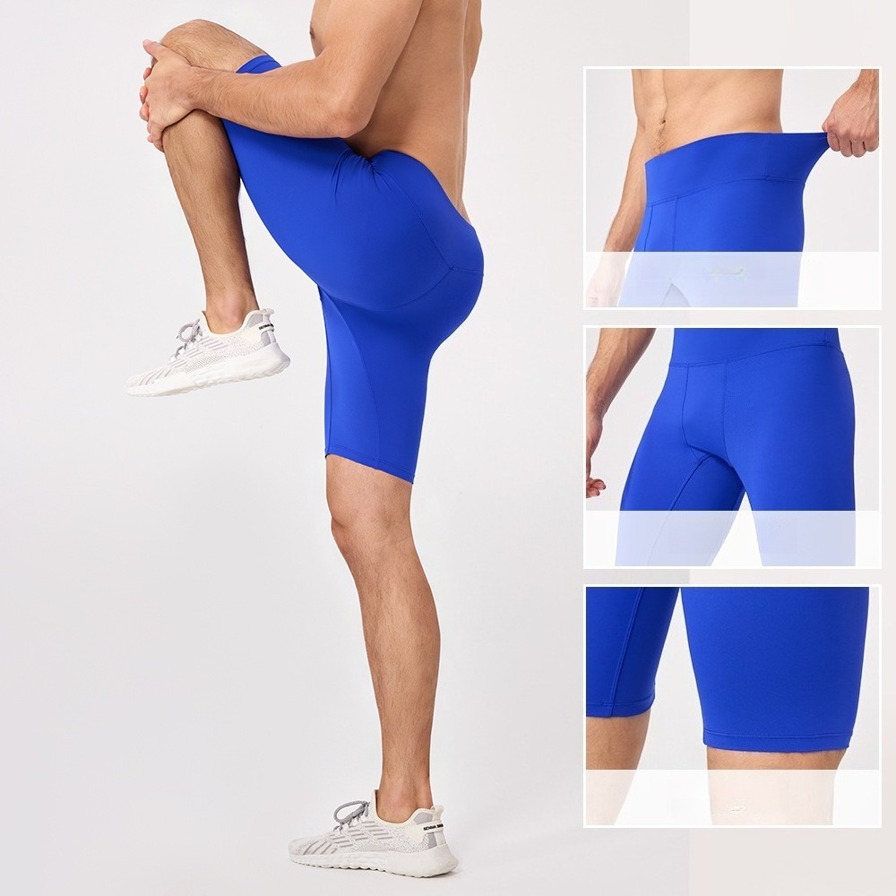 Men 5 Inch Compression Yoga Sh - Pilates Yoga Training 评论和价格