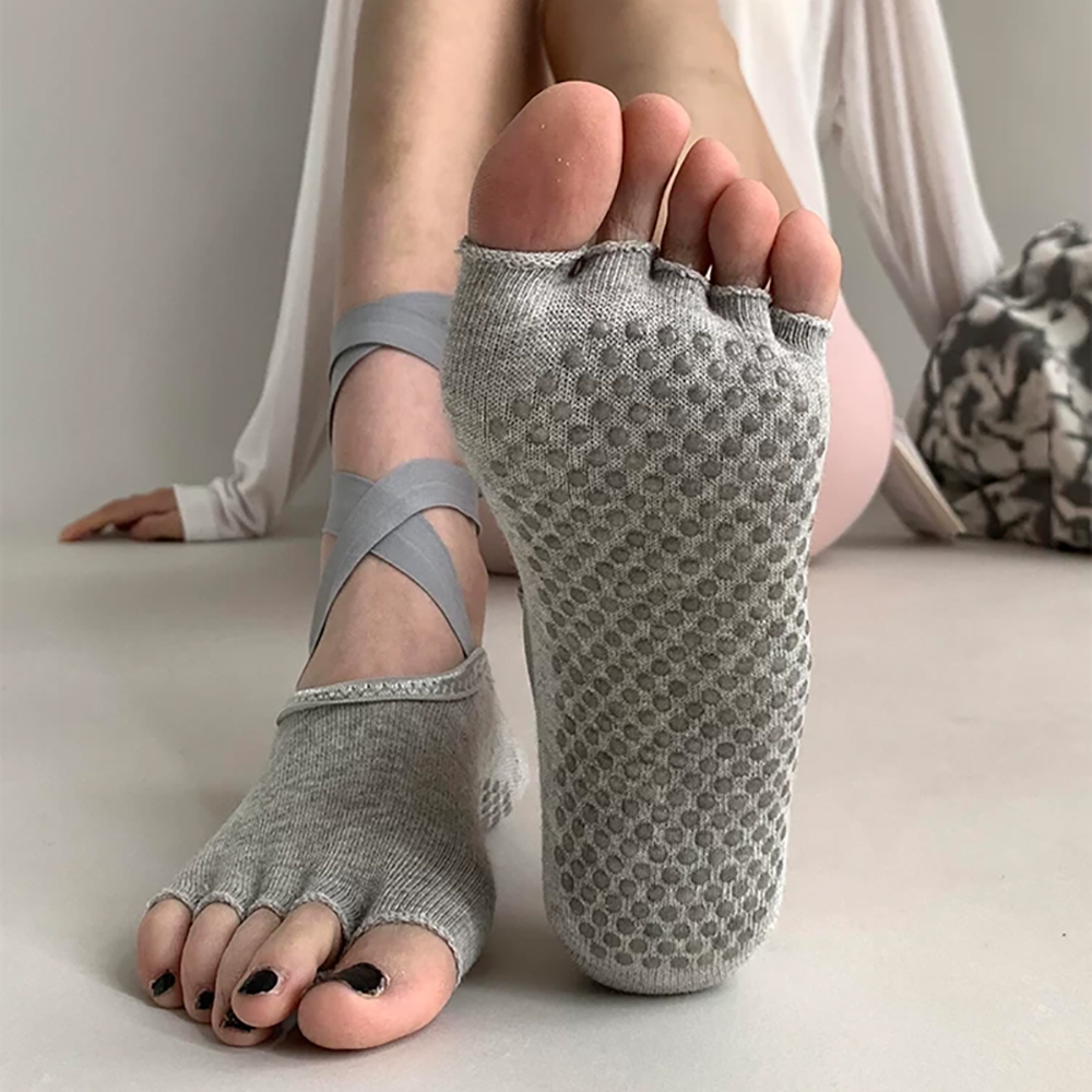Women Tied Pilates Yoga Toe So - Pilates Yoga Hose 评论和价格