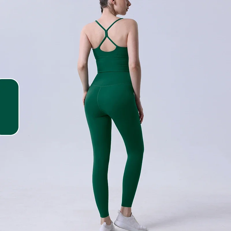 2 Piece Yoga Clothes Women's T - Pilates Yoga Legging 评论和价格