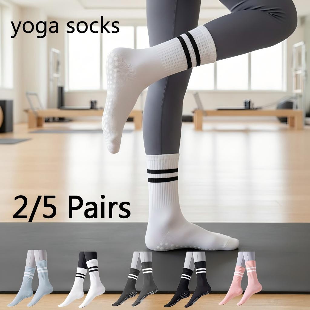 Women Non Slip Yoga Socks, Gri - Pilates Yoga Set 评论和价格