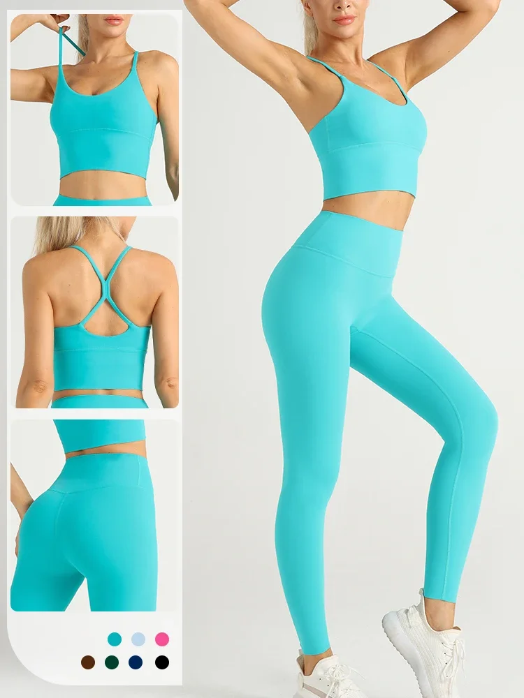 2 Piece Yoga Clothes Women's T - Pilates Yoga Legging 评论和价格