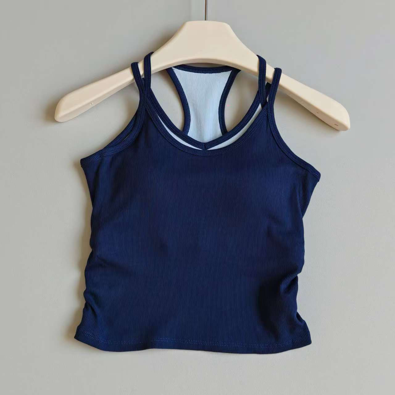 Contrast Color Yoga Vest for W - Pilates Yoga Training 评论和价格