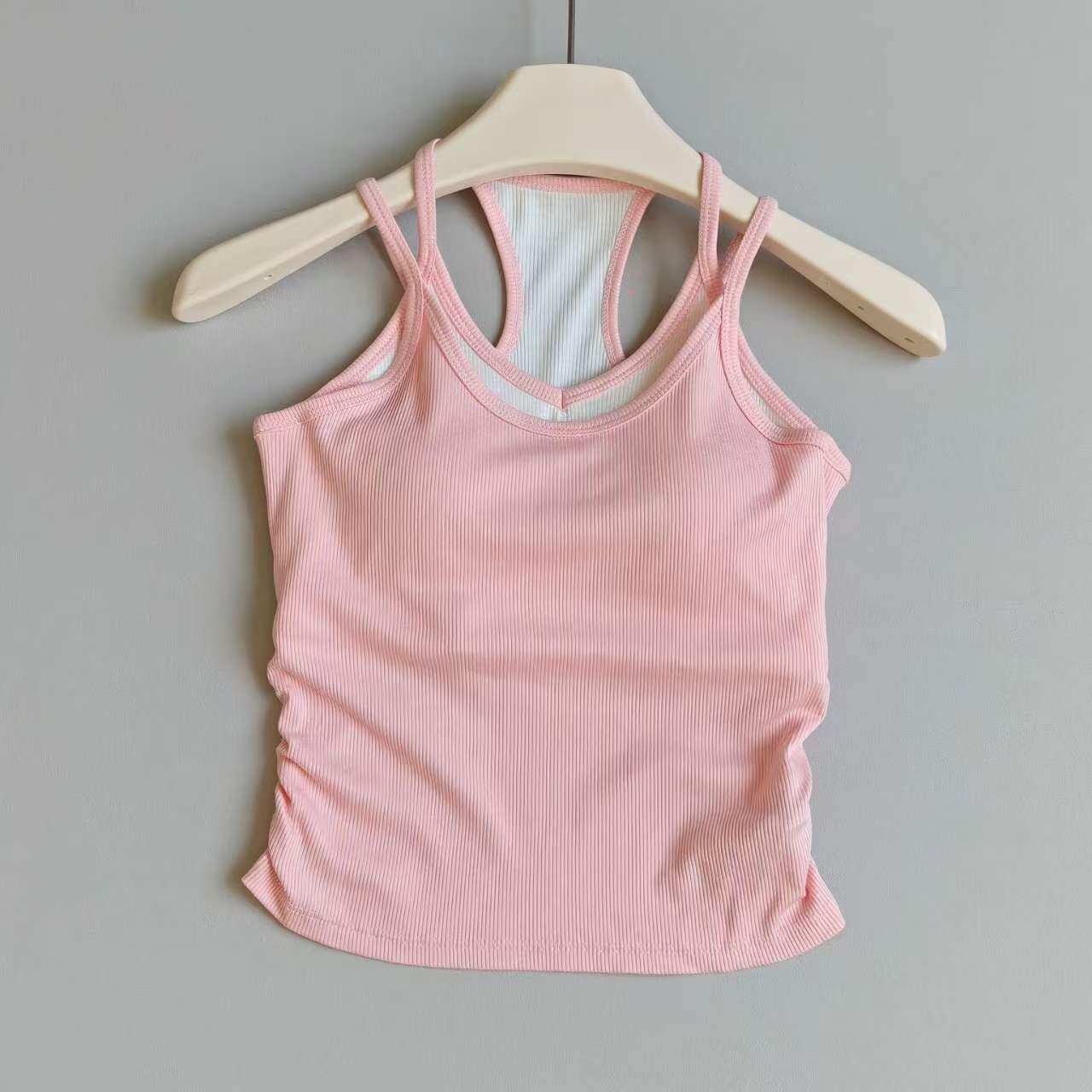 Contrast Color Yoga Vest for W - Pilates Yoga Training 评论和价格