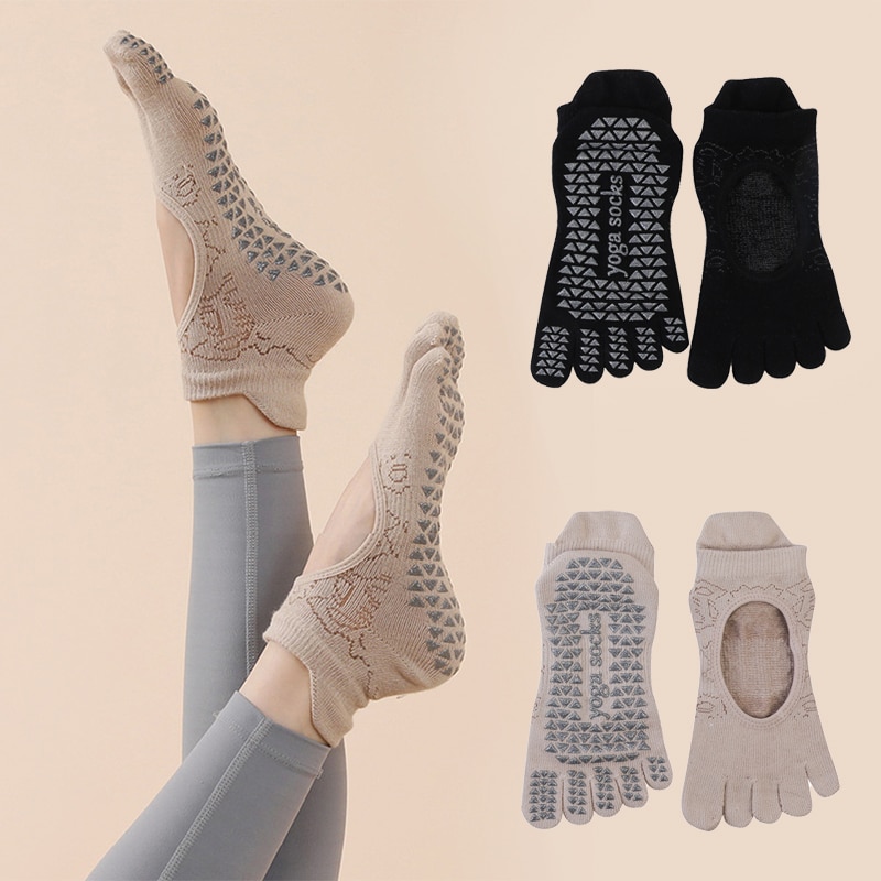Women Yoga Toe Socks High Qual - Pilates Yoga Training 评论和价格