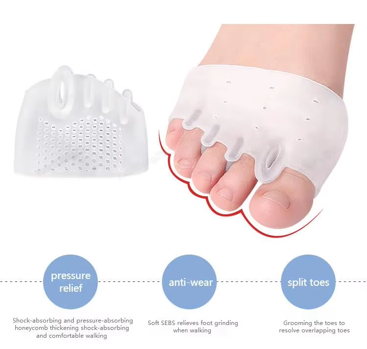 Forefoot cushion, silicone ins - Toe Separator Silicon 评论和价格