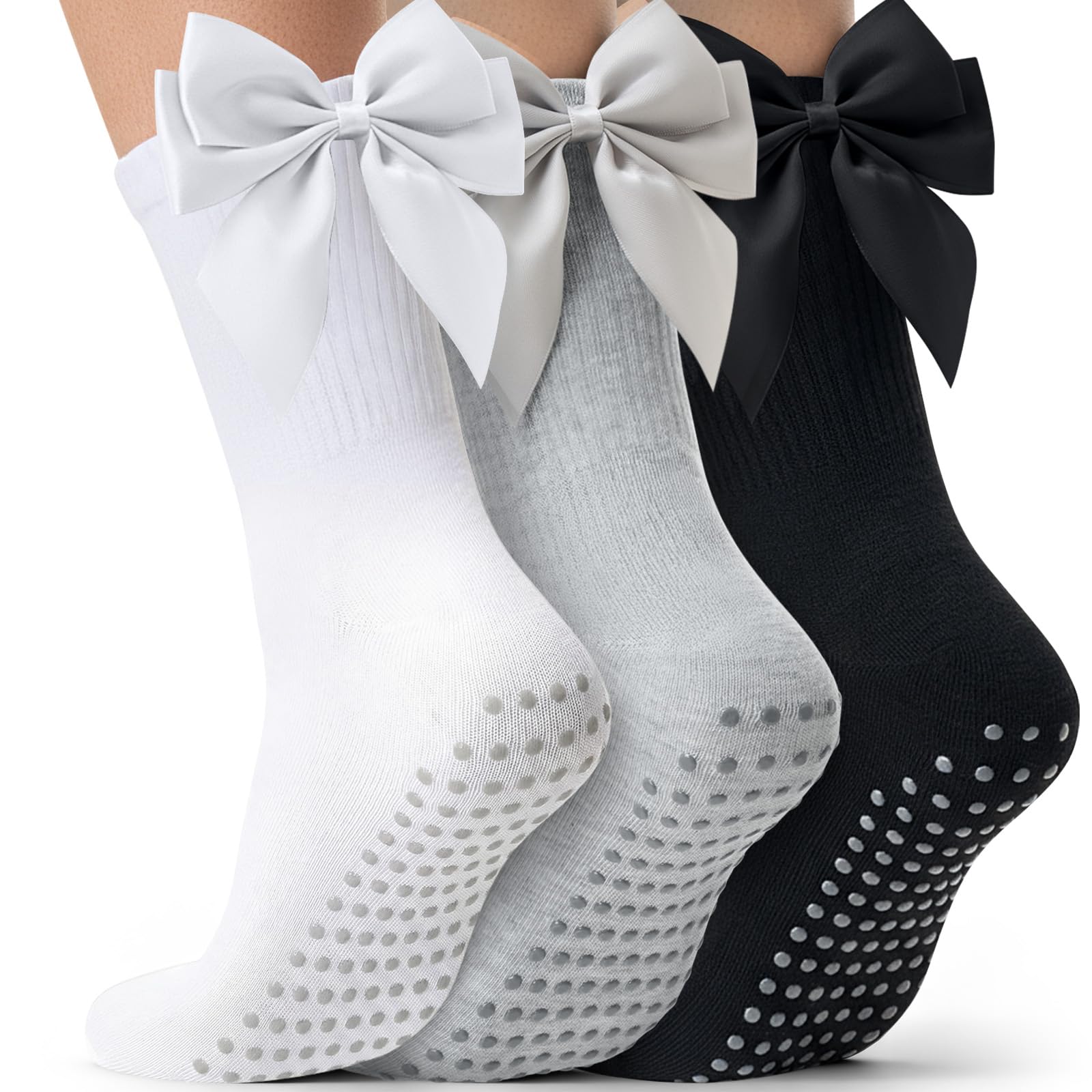 3 Pairs of Women's Non-Slip Pi - Pilates Yoga Gifts 评论和价格
