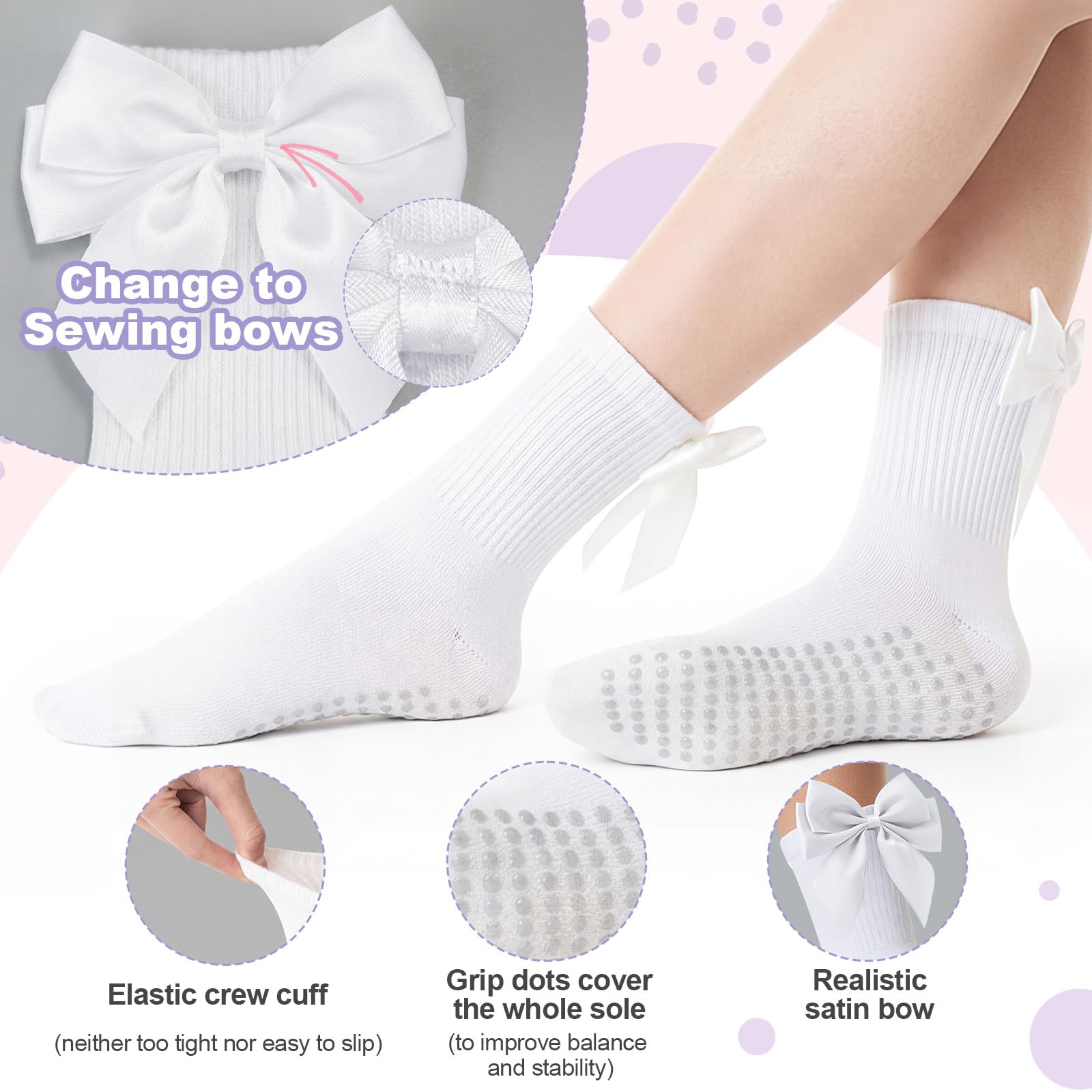 3 Pairs of Women's Non-Slip Pi - Pilates Yoga Gifts 评论和价格