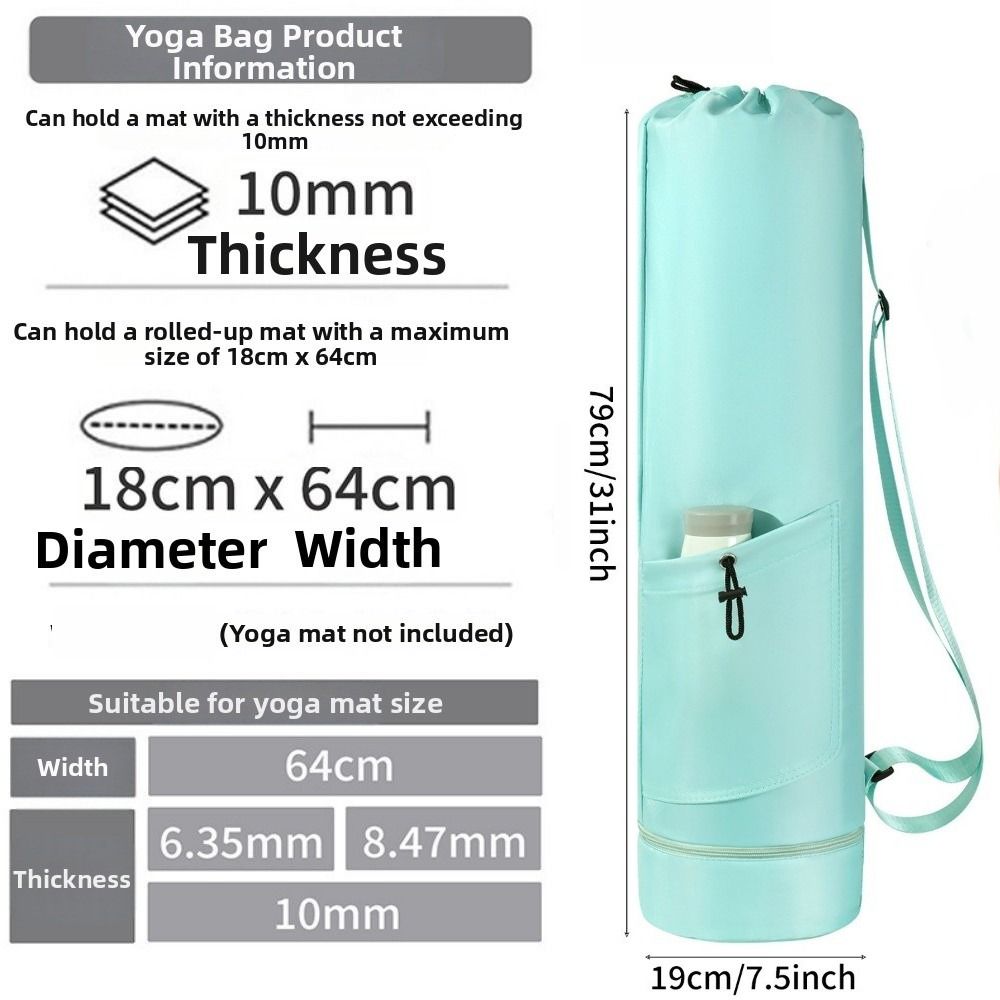 Large Capacity Yoga Mat Storag - Yoga Mat Bag Carrier 评论和价格