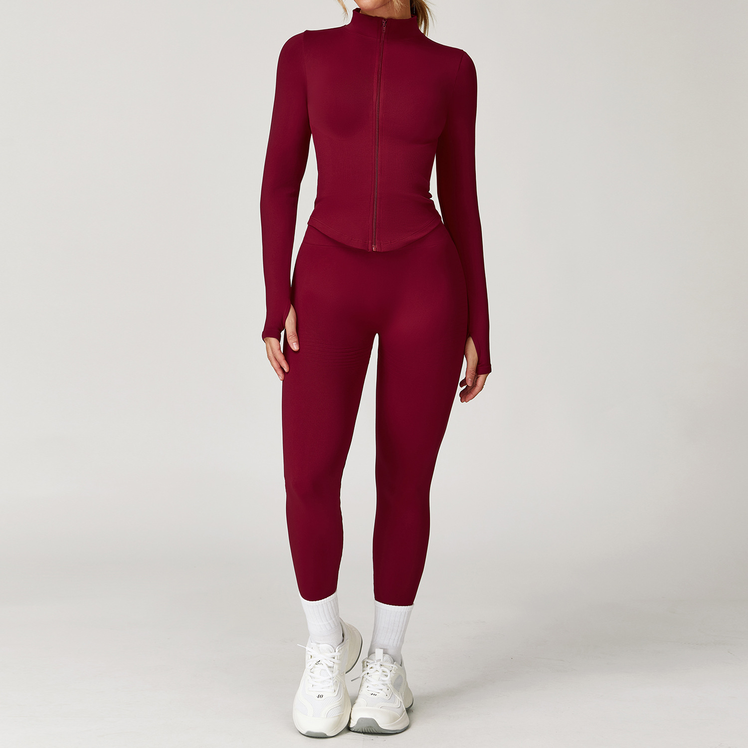 Custom LOGO women's seamless y - Pilates Yoga Set 评论和价格