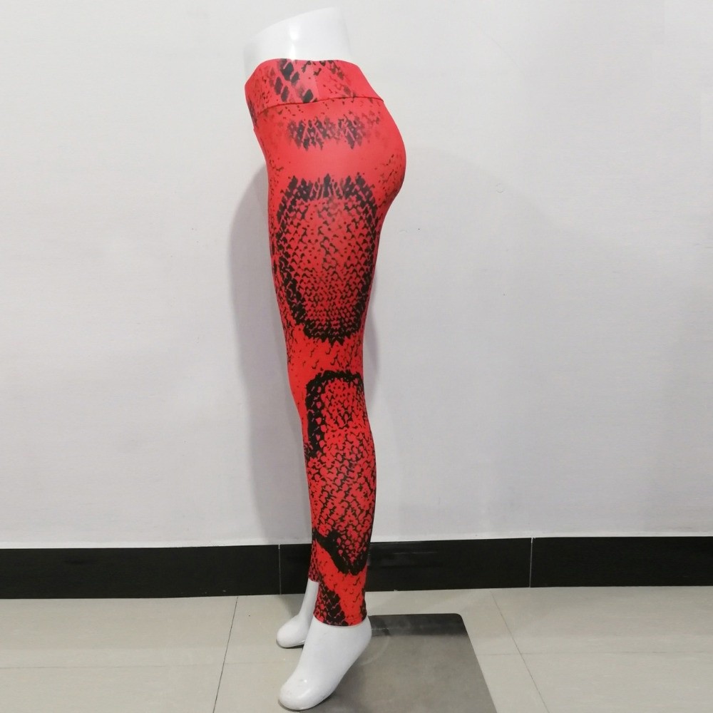 Serpentine Snake Print Legging - Pilates Yoga Legging 评论和价格