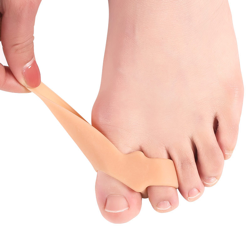 1Pair Gel Silicone Foot Care T - Toe Separator Silicon 评论和价格