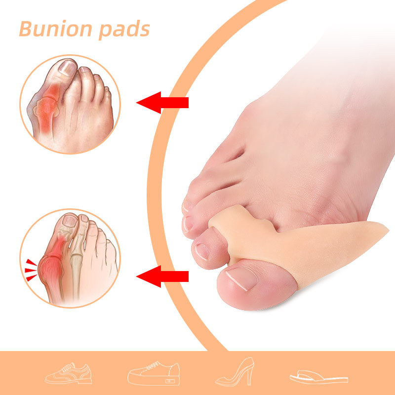 1Pair Gel Silicone Foot Care T - Toe Separator Silicon 评论和价格