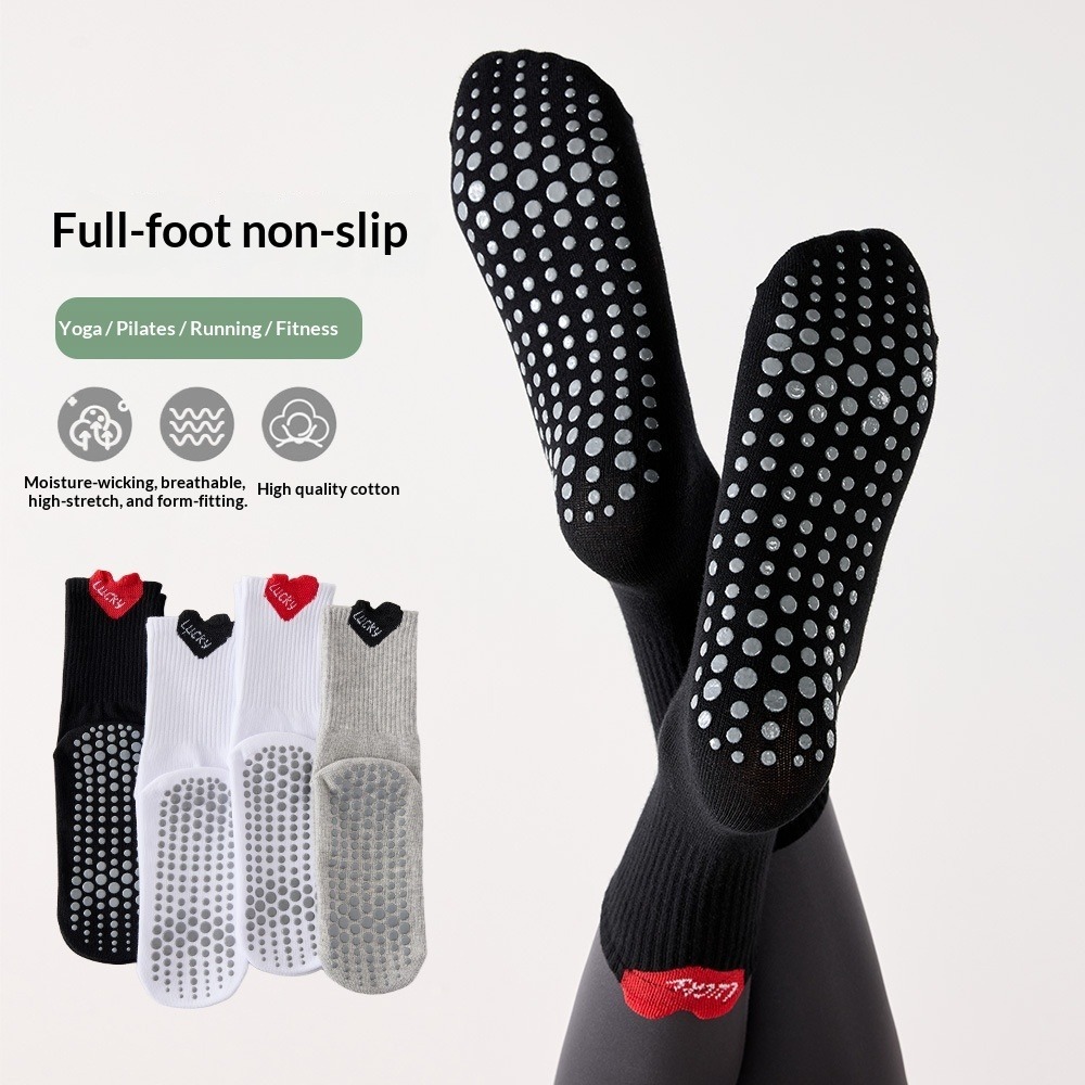 Women's Mid-Calf Sport Socks P - Pilates Yoga Training 评论和价格