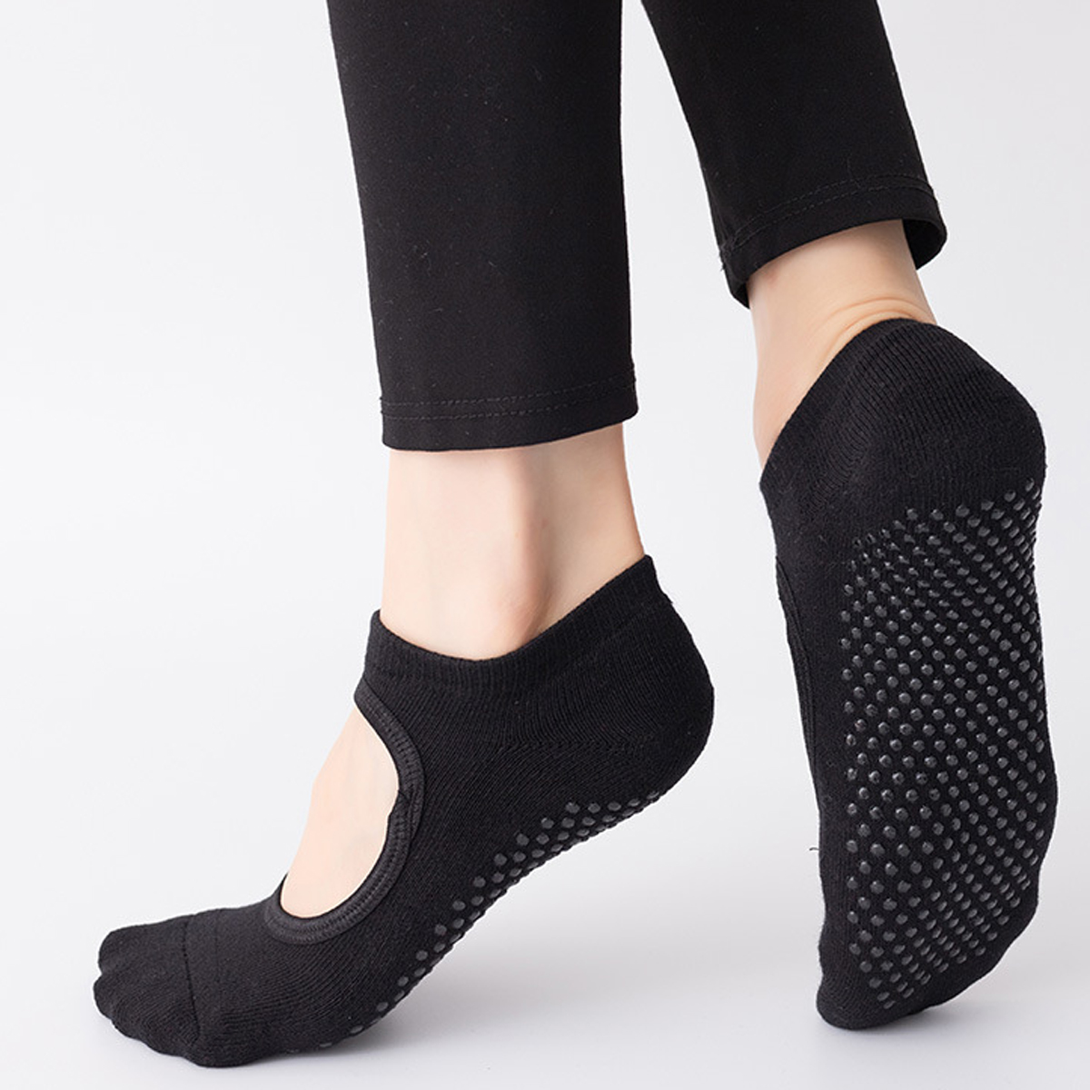 Women Yoga Toe Socks High Qual - Yoga Pilates Girl 评论和价格