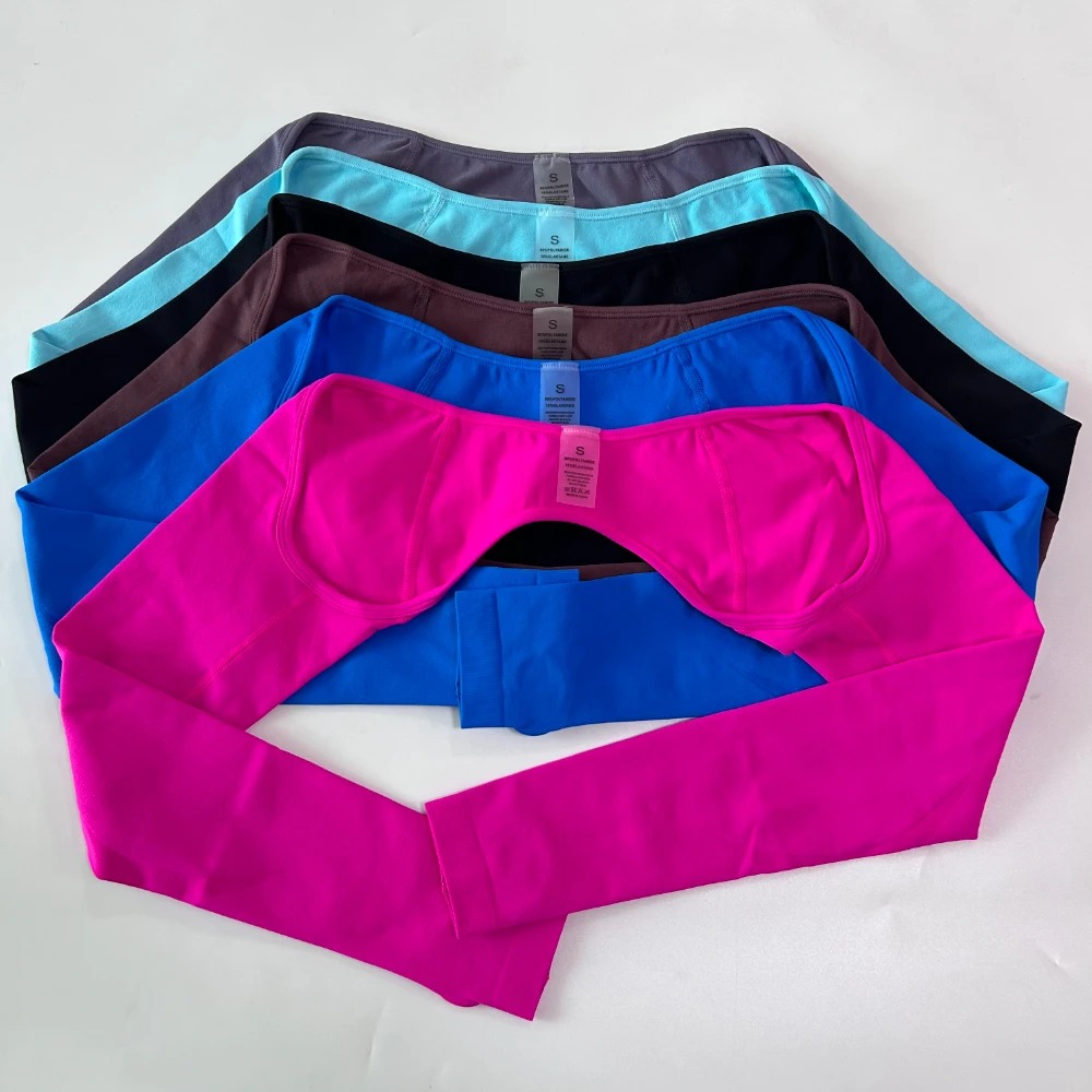 NO LOGO 3Pieces Gym Set Seamle - Pilates Yoga Set 评论和价格