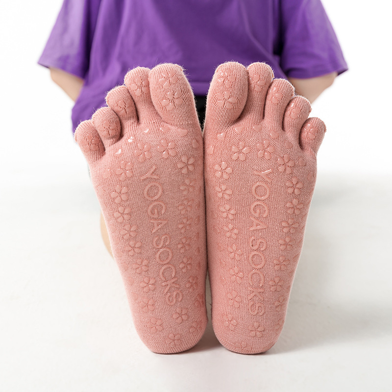 Yoga Sock Women Mid Tube Cotto - Pilates Yoga Hose 评论和价格