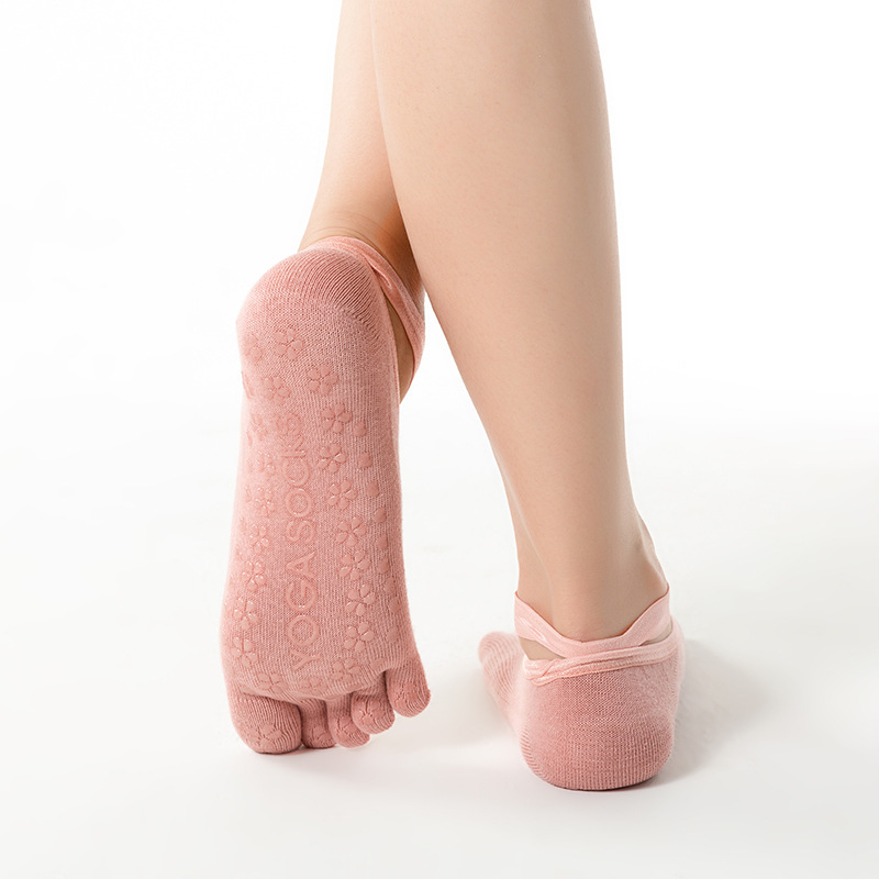 Yoga Sock Women Mid Tube Cotto - Pilates Yoga Hose 评论和价格