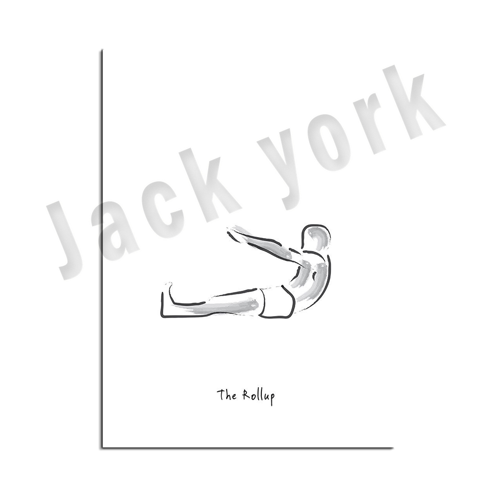 Pilates exercise black and whi - Pilates Yoga Gifts 评论和价格