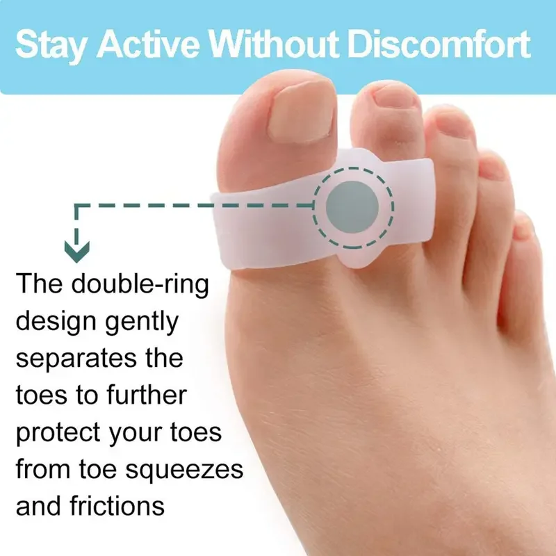 Bunion Corrector 1 Pair - Comf - Toe Separator Silicon 评论和价格