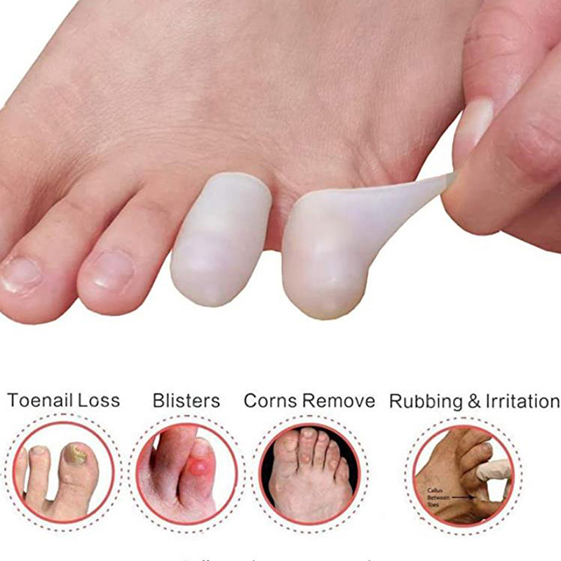 NEW 2Pcs Silicone Gel Little T - Toe Separator Silicon 评论和价格