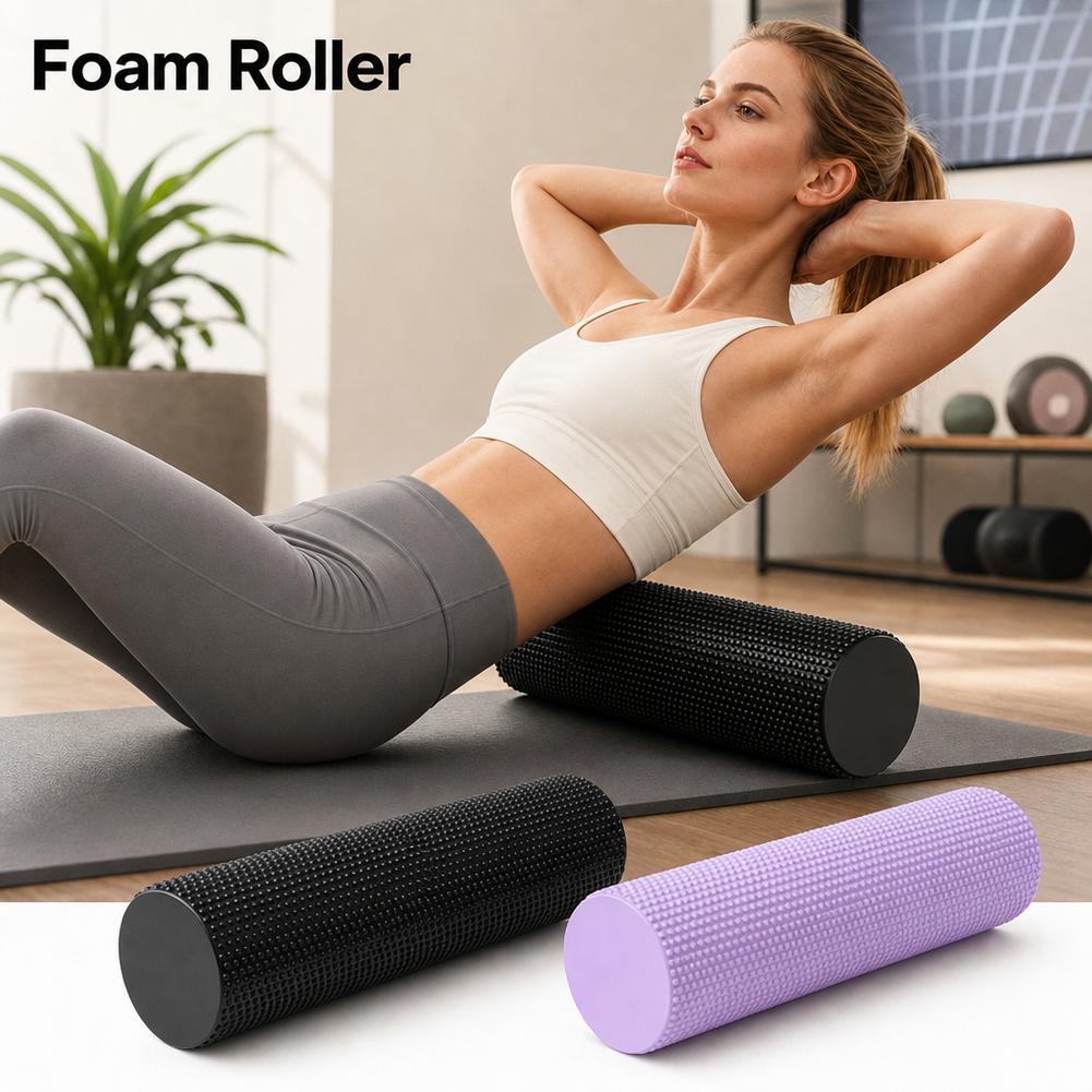 EVA Yoga Foam Roller High Dens - Pilates Yoga Set 评论和价格