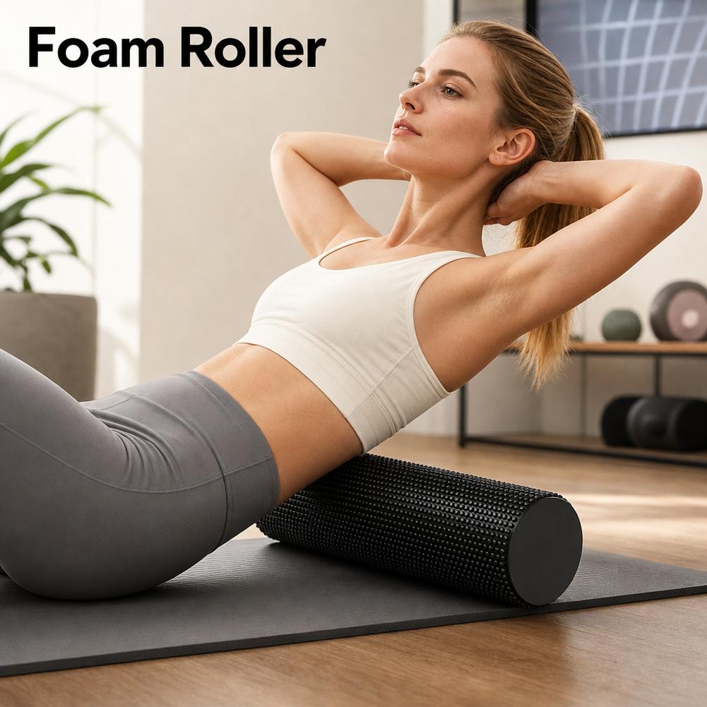 EVA Yoga Foam Roller High Dens - Pilates Yoga Set 评论和价格