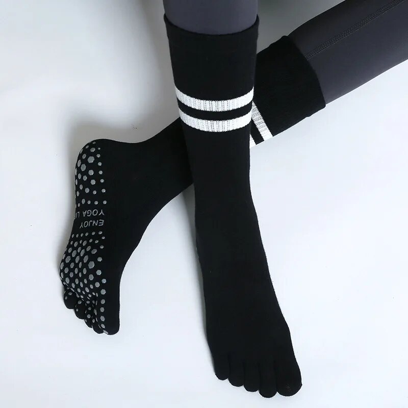 Women Breathable Yoga Socks Mi - Pilates Yoga Hose 评论和价格