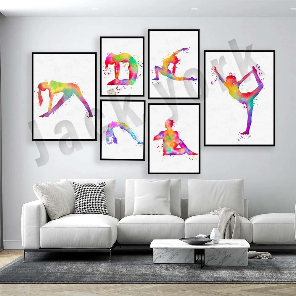 Dance king yoga print, women d - Pilates Yoga Gifts 评论和价格