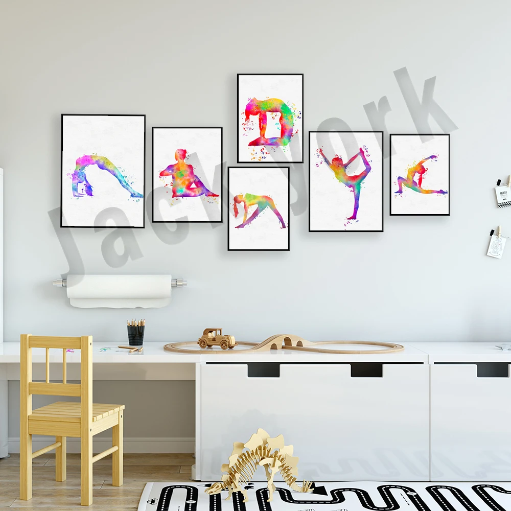 Dance king yoga print, women d - Pilates Yoga Gifts 评论和价格