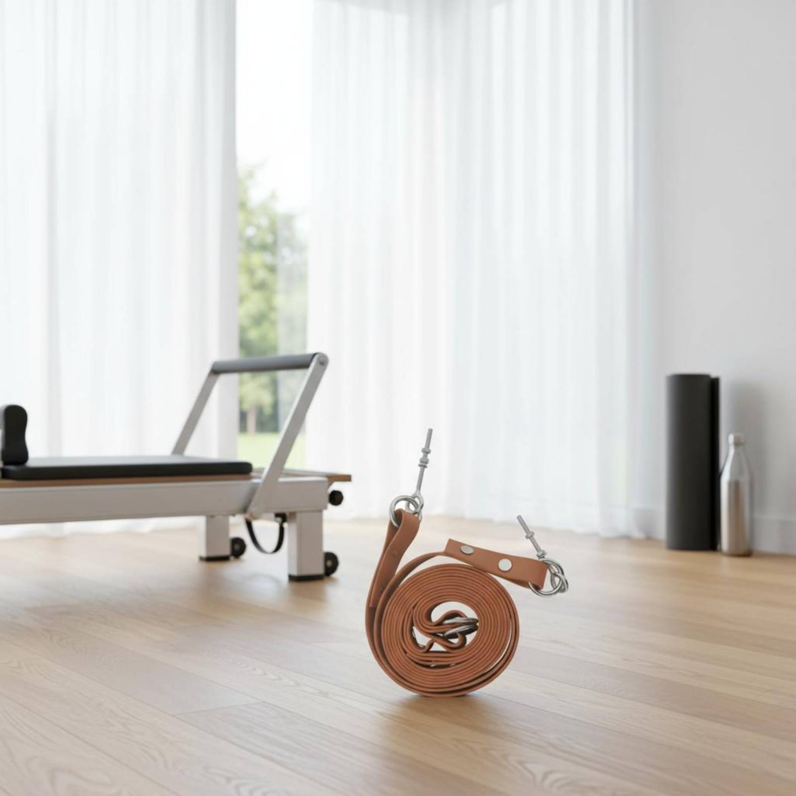 Reformer Double Loop Strap Com - Pilates & Yoga Unleashed Studio 评论和价格