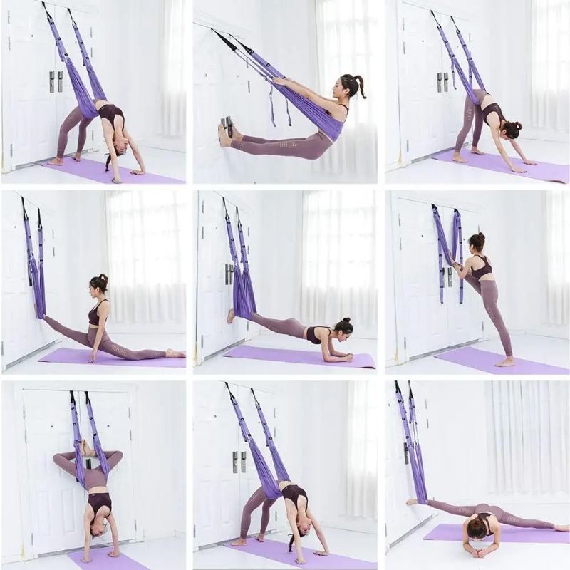 Adjustable Aerial Yoga Hammock - Pilates Yoga Set 评论和价格