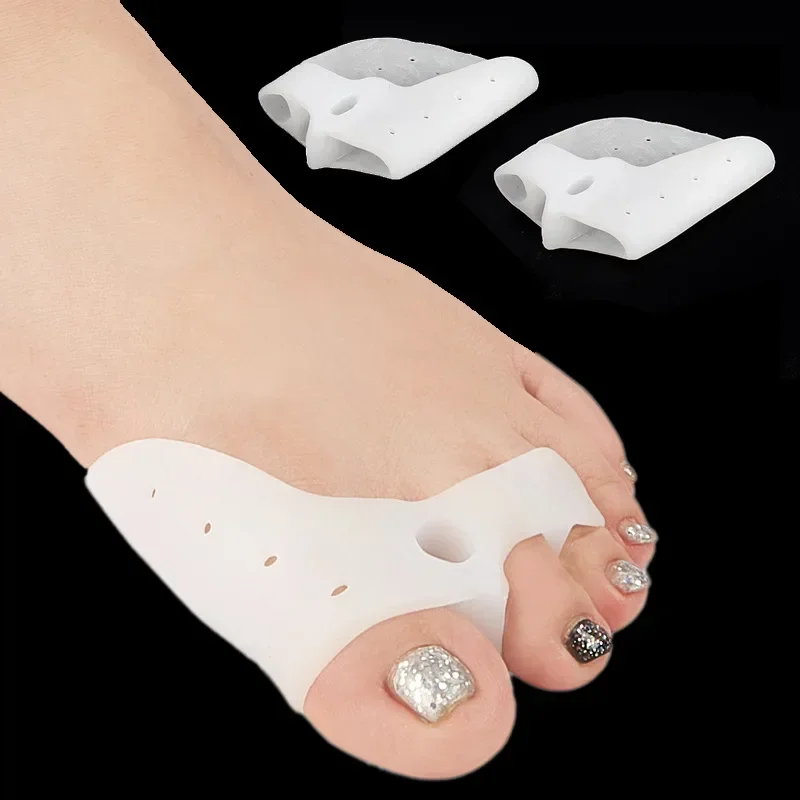 1 Pair Silicone Toe Corrector  - Toe Separator Silicon 评论和价格