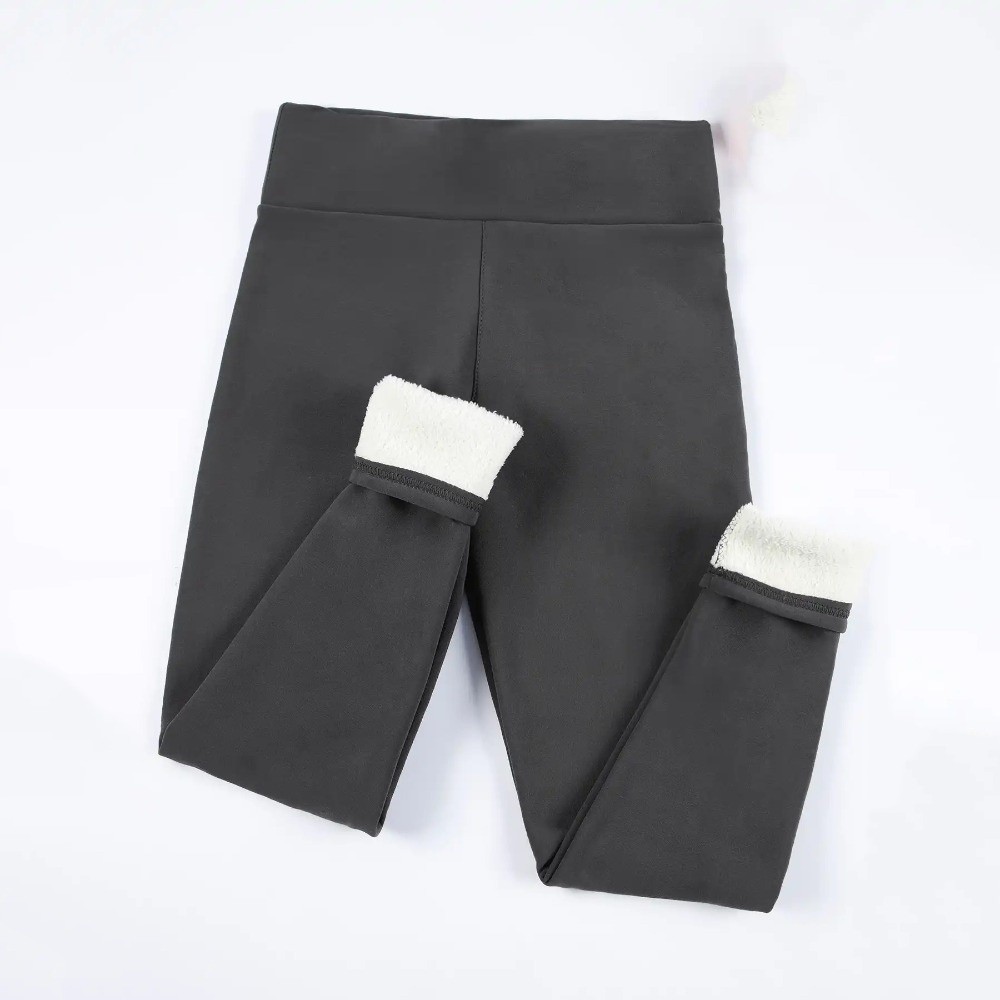 Fashion High Waist Fleece Legg - Pilates Yoga Legging 评论和价格