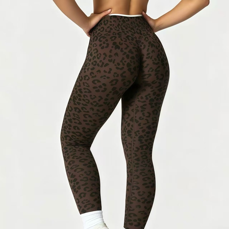 Sports Leopard Print Leggings  - Pilates Yoga Legging 评论和价格